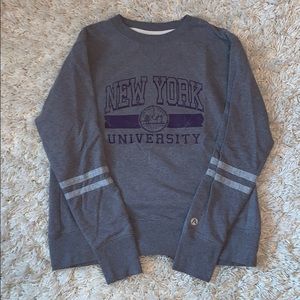 New York University sweatshirt